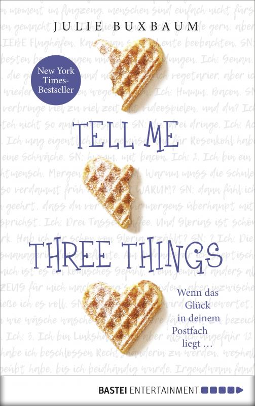Cover-Bild Tell me three things