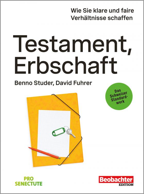 Cover-Bild Testament, Erbschaft