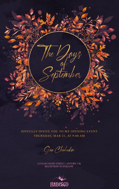 Cover-Bild The Days of September