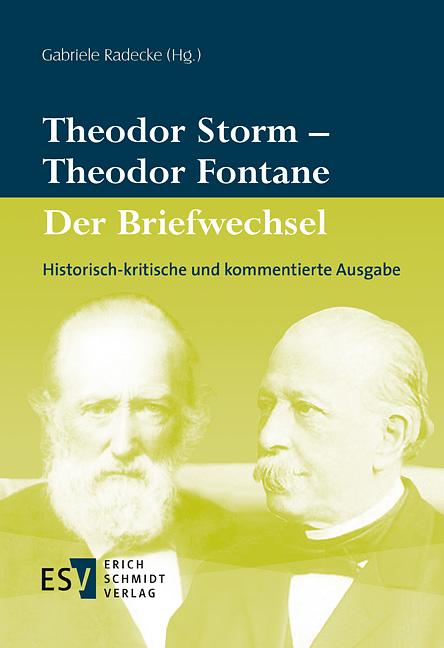 Cover-Bild Theodor Storm - Theodor Fontane Der Briefwechsel