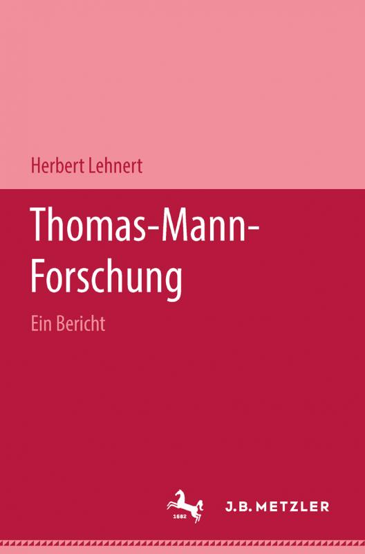 Cover-Bild Thomas-Mann-Forschung