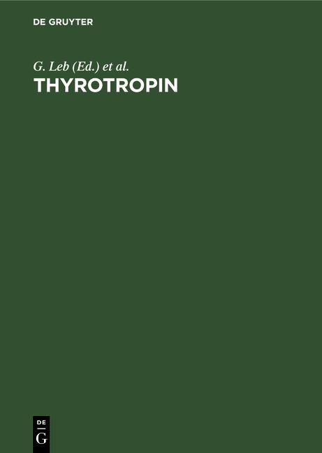 Cover-Bild Thyrotropin
