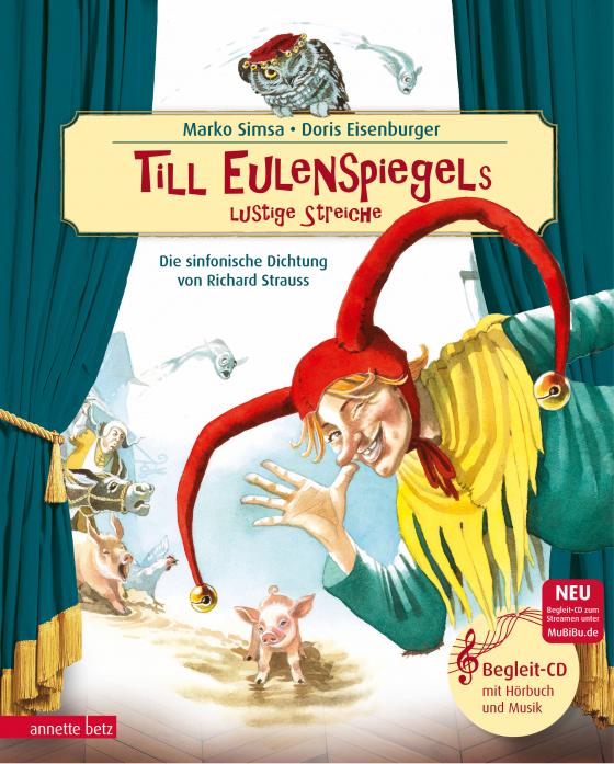 Cover-Bild Till Eulenspiegels lustige Streiche mit CD (Das musikalische Bilderbuch mit CD und zum Streamen)