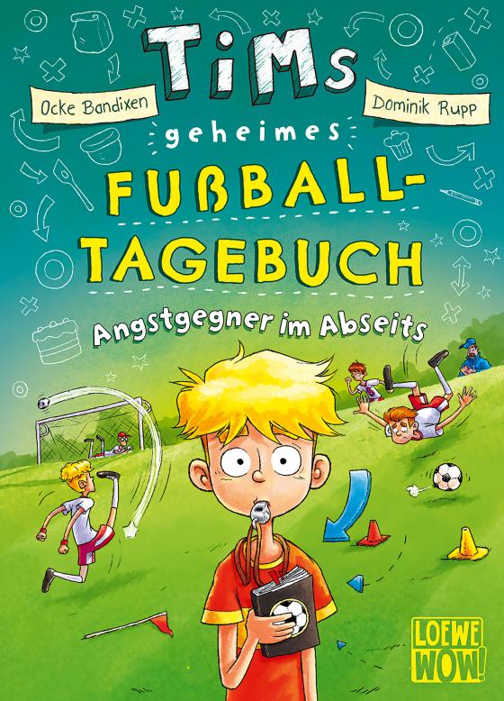 Cover-Bild Tims geheimes Fußball-Tagebuch (Band 3) - Angstgegner im Abseits