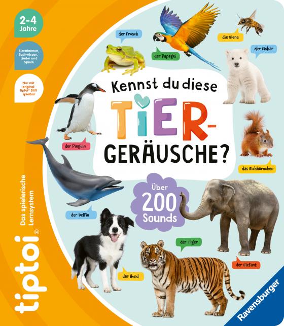 Cover-Bild tiptoi® - Kennst du diese Tiergeräusche?