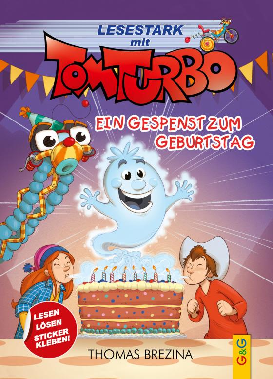 Cover-Bild Tom Turbo – Lesestark – Ein Gespenst zum Geburtstag