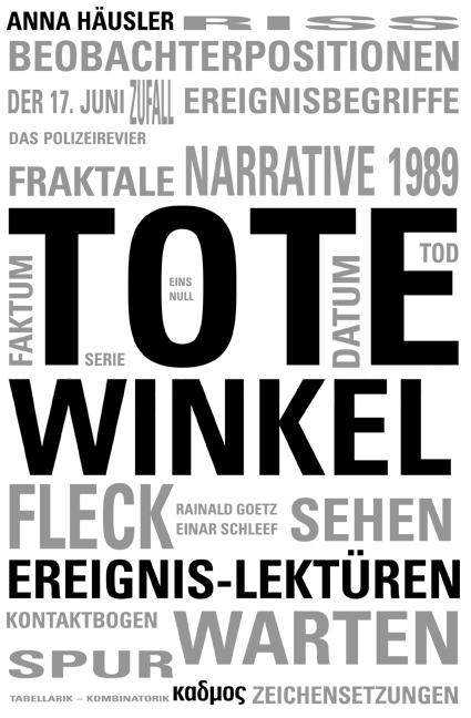 Cover-Bild Tote Winkel