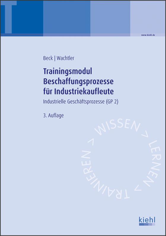 Cover-Bild Trainingsmodul Beschaffungsprozesse für Industriekaufleute
