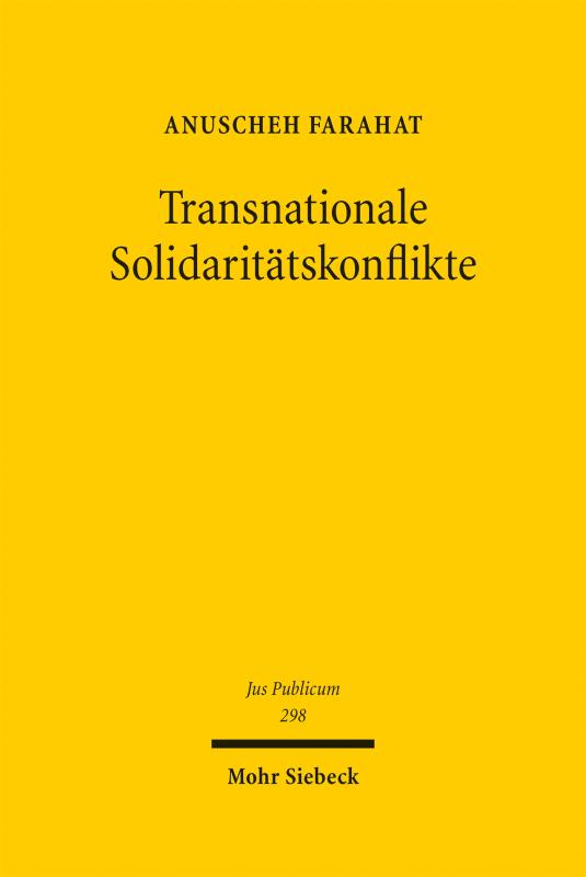 Cover-Bild Transnationale Solidaritätskonflikte