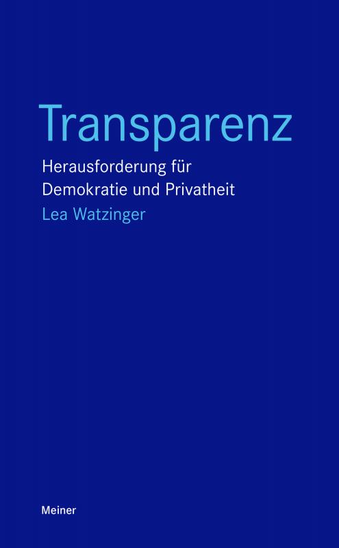 Cover-Bild Transparenz