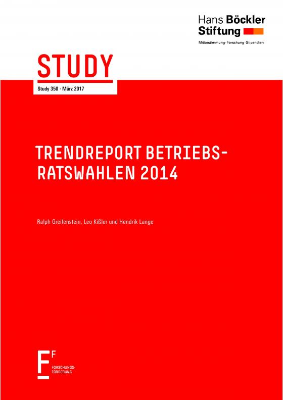 Cover-Bild Trendreport Betriebsratswahlen 2014