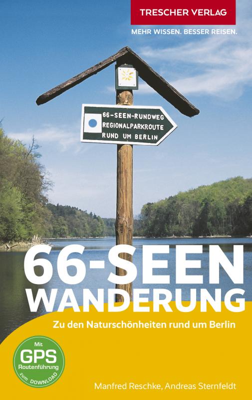Cover-Bild TRESCHER Reiseführer 66-Seen-Wanderung