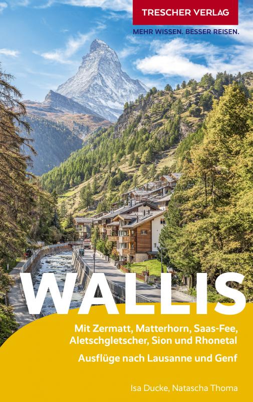 Cover-Bild TRESCHER Reiseführer Wallis