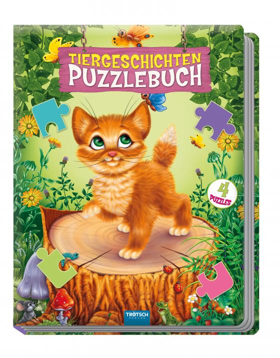 Cover-Bild Trötsch Tiergeschichten Puzzlebuch