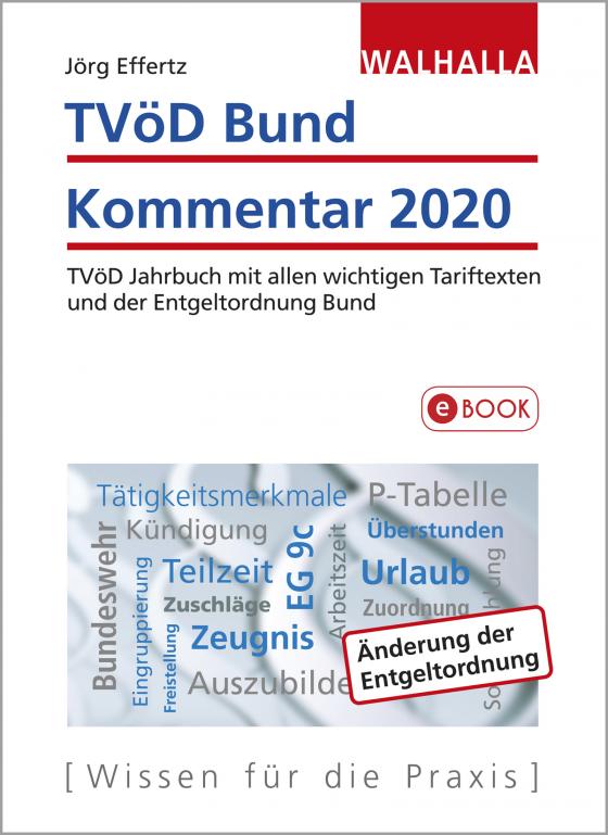 Cover-Bild TVöD Bund Kommentar 2020