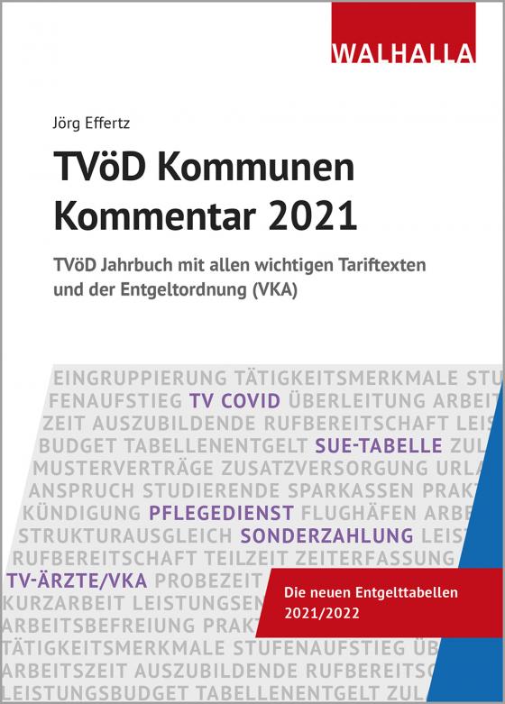 Cover-Bild TVöD Kommunen Kommentar 2021