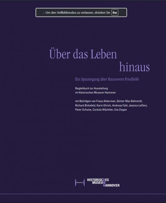 Cover-Bild Über das Leben hinaus