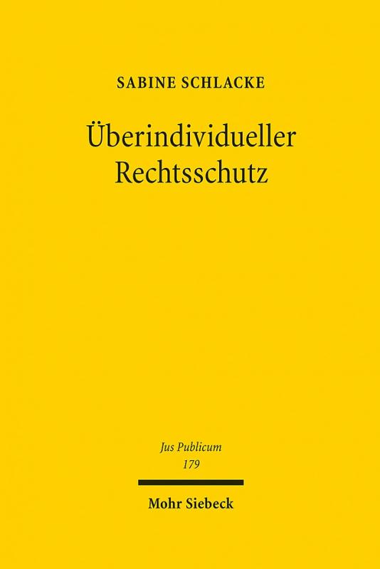 Cover-Bild Überindividueller Rechtsschutz