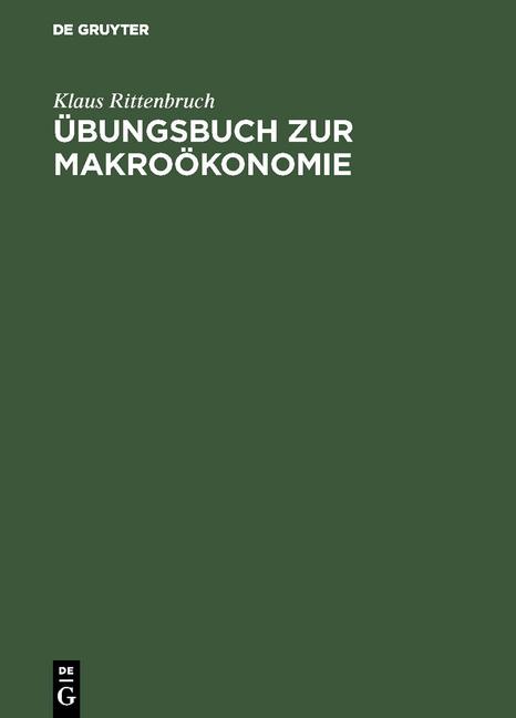 Cover-Bild Übungsbuch zur Makroökonomie