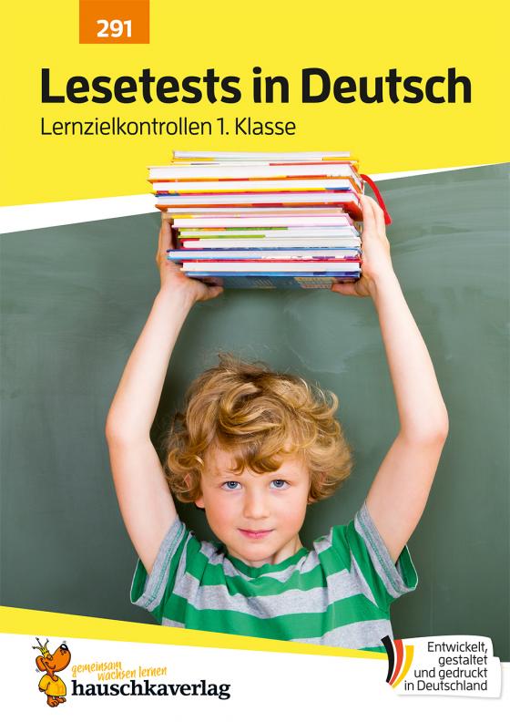Cover-Bild Übungsheft mit Lesetests in Deutsch 1. Klasse