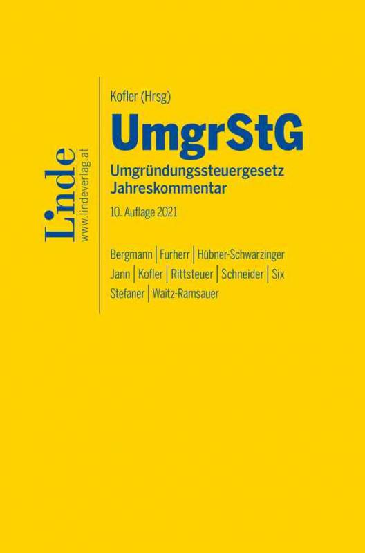 Cover-Bild UmgrStG | Umgründungssteuergesetz 2021