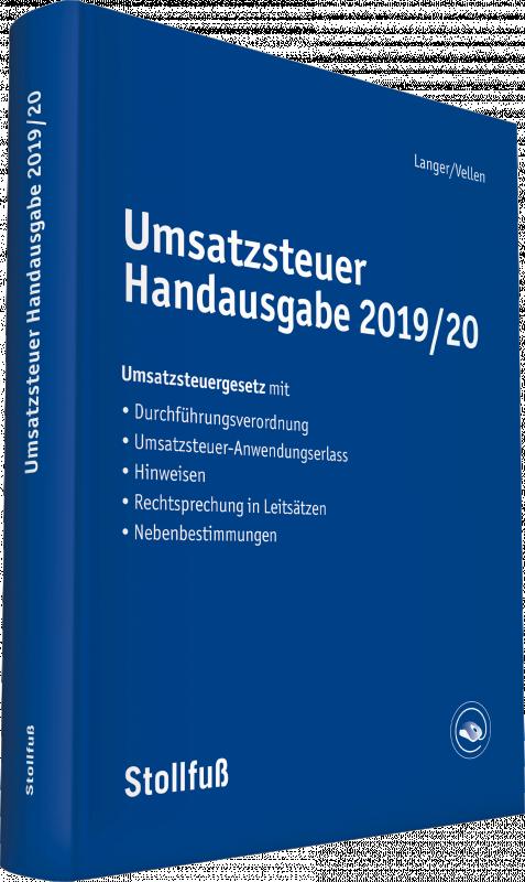 Cover-Bild Umsatzsteuer Handausgabe - online