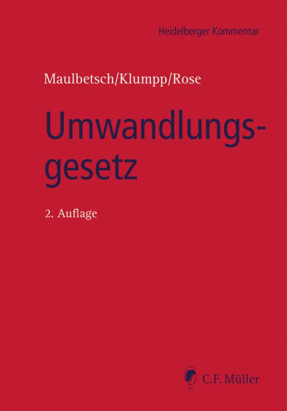 Cover-Bild Umwandlungsgesetz