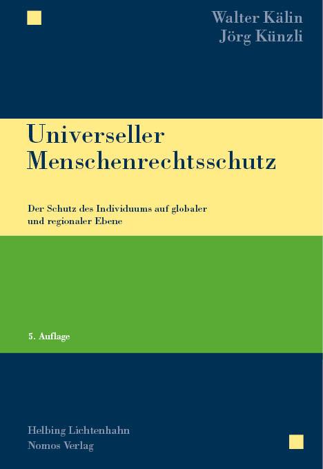 Cover-Bild Universeller Menschenrechtsschutz