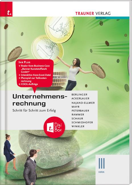 Cover-Bild Unternehmensrechnung III HAK + TRAUNER-DigiBox