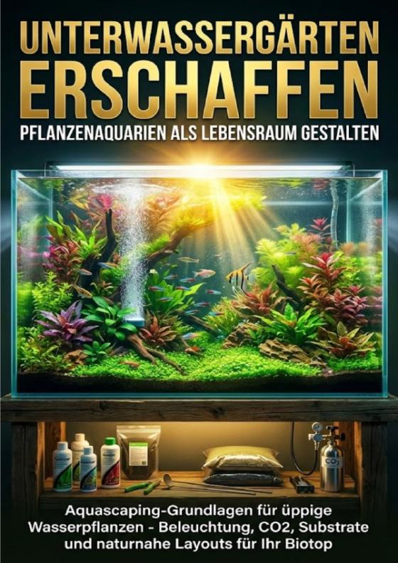 Cover-Bild Unterwassergärten Erschaffen: Pflanzenaquarien als Lebensraum Gestalten