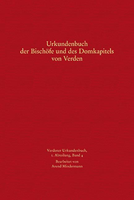 Cover-Bild Urkundenbuch der Bischöfe und des Domkapitels von Verden