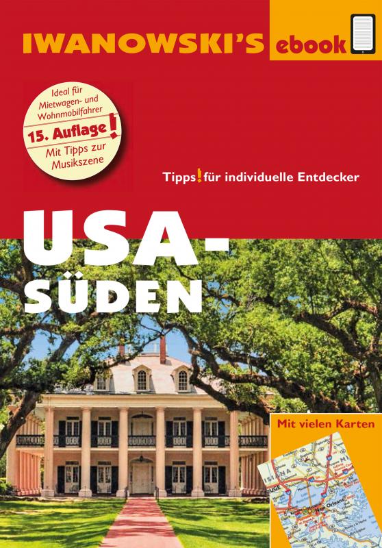 Cover-Bild USA Süden - Reiseführer von Iwanowski