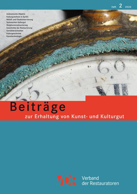 Cover-Bild VDR Beiträge zur Erhaltung von Kunst und Kulturgut Heft 2/2020