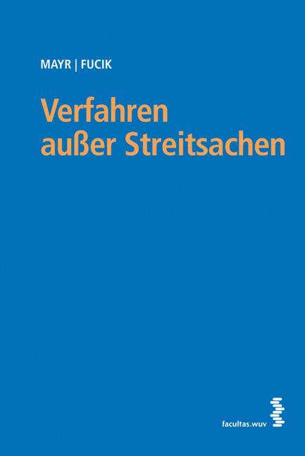 Cover-Bild Verfahren außer Streitsachen