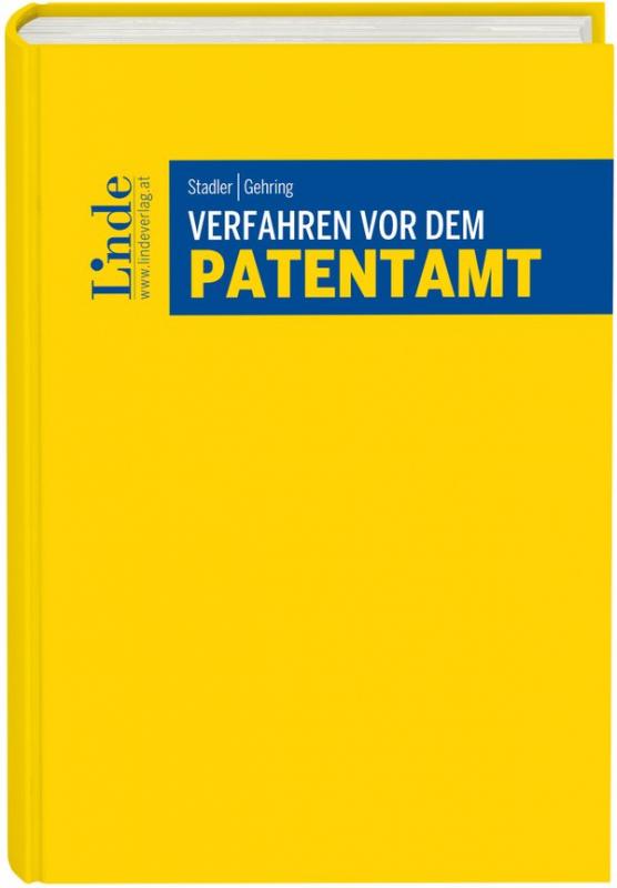 Cover-Bild Verfahren vor dem Patentamt