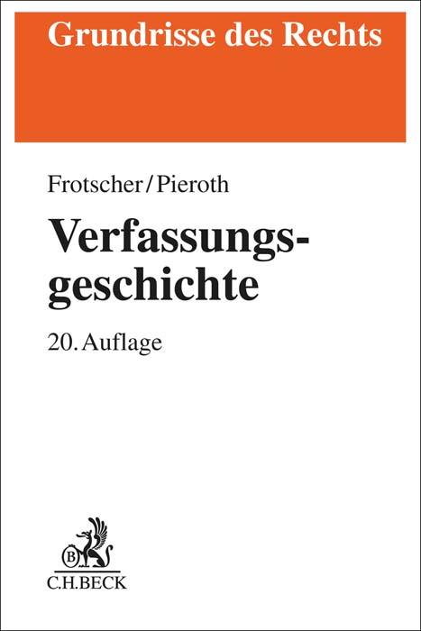 Cover-Bild Verfassungsgeschichte