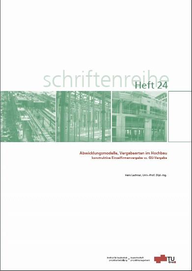 Cover-Bild Vergabearten im Hochbau