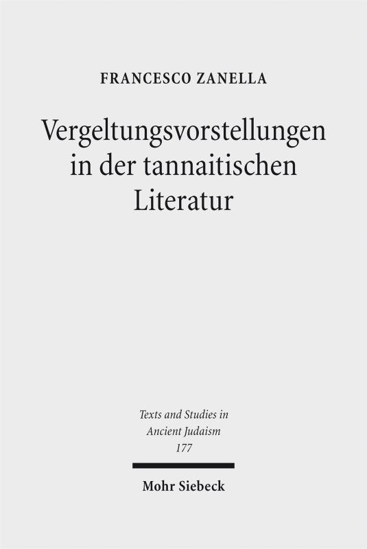 Cover-Bild Vergeltungsvorstellungen in der tannaitischen Literatur