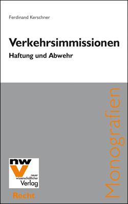 Cover-Bild Verkehrsimmissionen