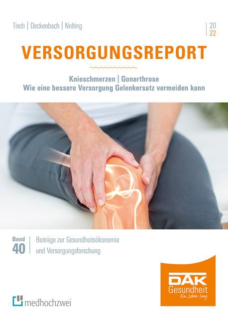 Cover-Bild Versorgungsreport Knieschmerzen/Gonarthrose