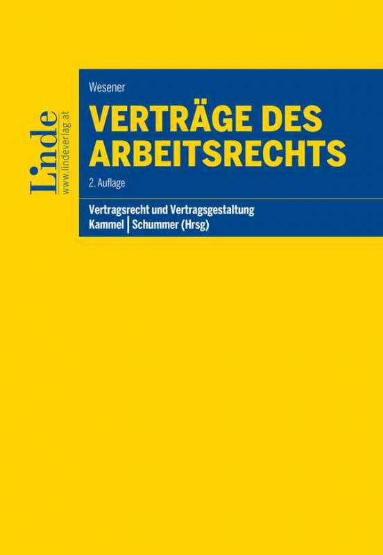 Cover-Bild Verträge des Arbeitsrechts