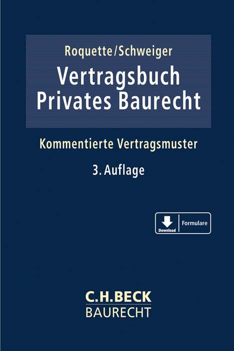 Cover-Bild Vertragsbuch Privates Baurecht