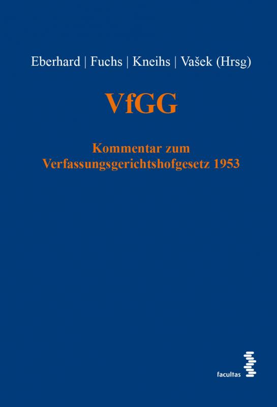 Cover-Bild VfGG
