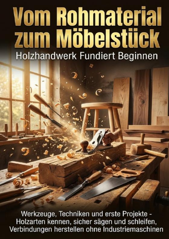Cover-Bild Vom Rohmaterial zum Möbelstück: Holzhandwerk Fundiert Beginnen
