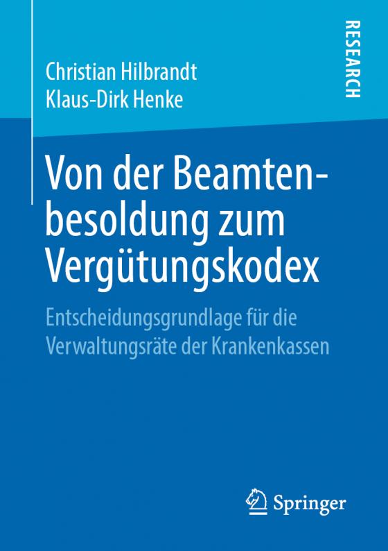 Cover-Bild Von der Beamtenbesoldung zum Vergütungskodex