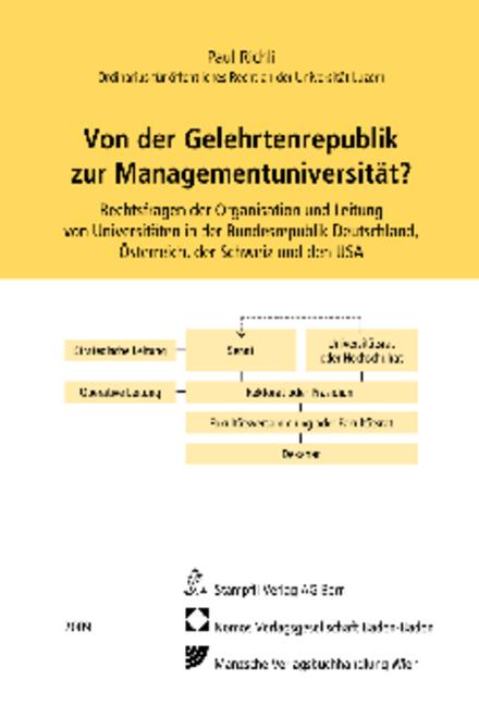 Cover-Bild Von der Gelehrtenrepublik zur Managementuniversität?