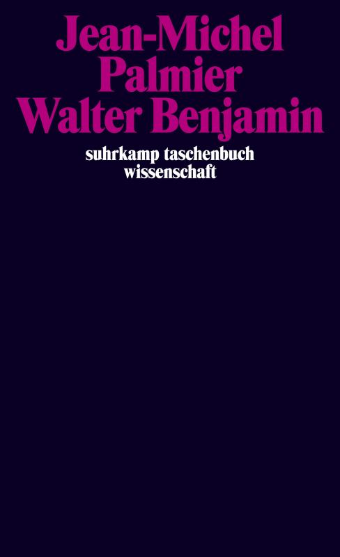Cover-Bild Walter Benjamin