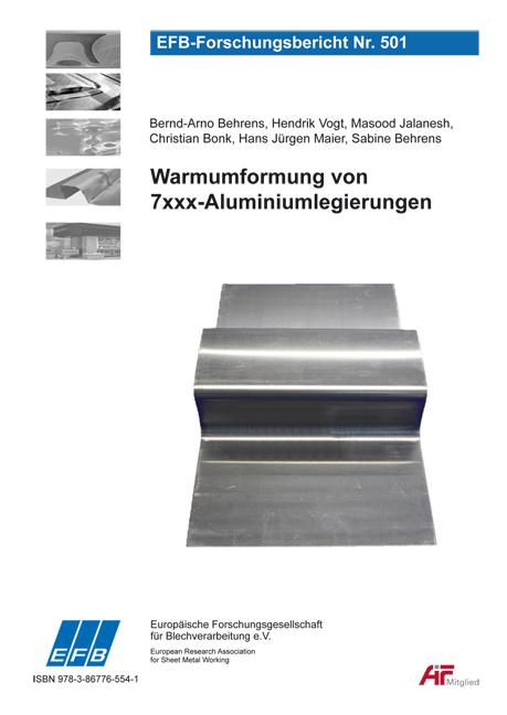 Cover-Bild Warmumformung von 7xxx-Aluminiumlegierungen