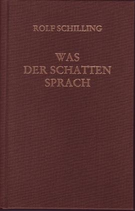 Cover-Bild Was der Schatten sprach
