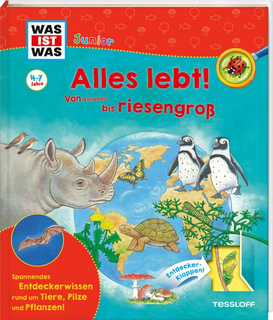 Cover-Bild WAS IST WAS Junior Alles lebt! Von klitzeklein bis riesengroß